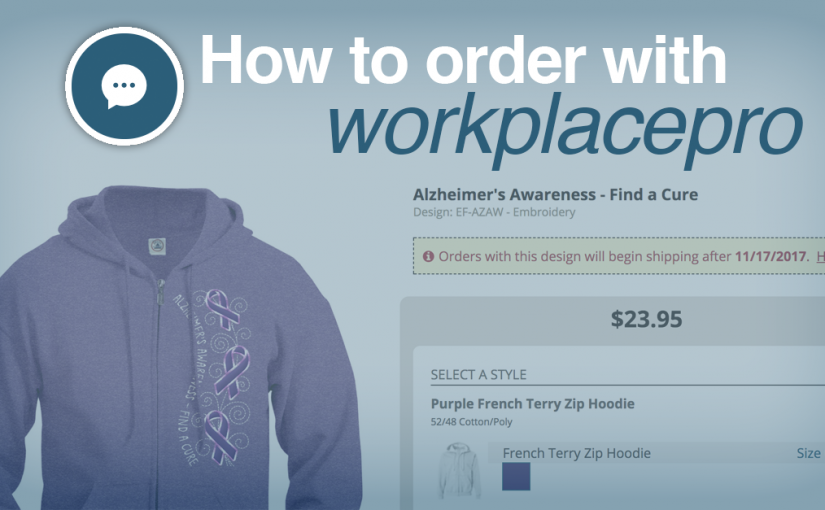 How to order with Workplacepro